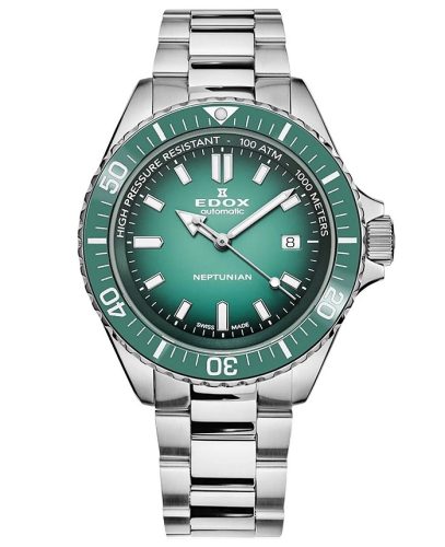 EDOX Skydiver Neptunian Automatic 80120-3VM-N-VDN1 Férfi karóra