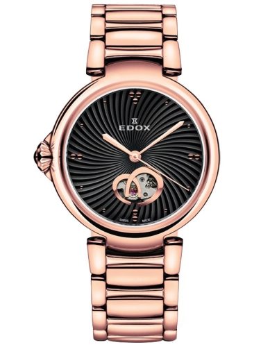 EDOX Automatic LaPassion Open Heart 85025-37RM-NIR Női karóra