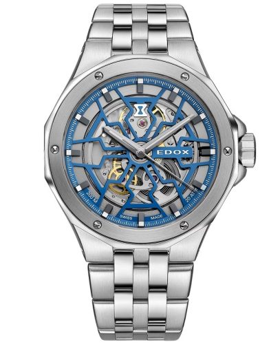 EDOX Delfin Mecano Skeleton 85303-3M-BUIGB férfi karóra