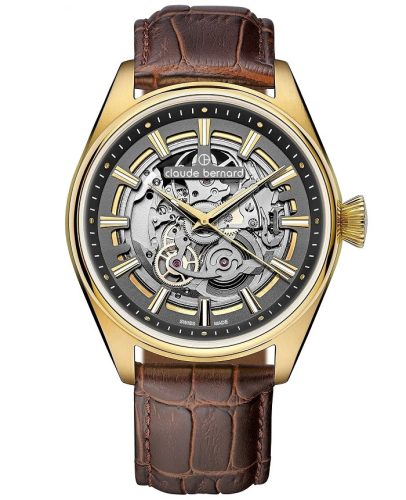 Claude Bernard Automatic Skeleton 85307-37JC-GID